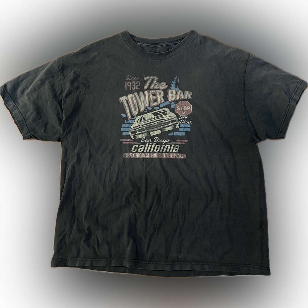 Classic Dive Bar Shirt Club “The Tower Bar” San Diego, California T-Shirt XXL